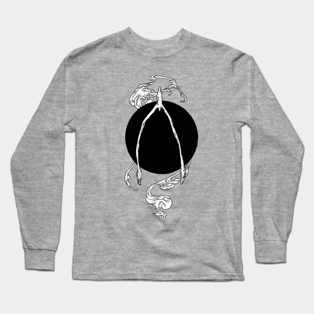 The Lucky Bone Long Sleeve T-Shirt by rottenfantom